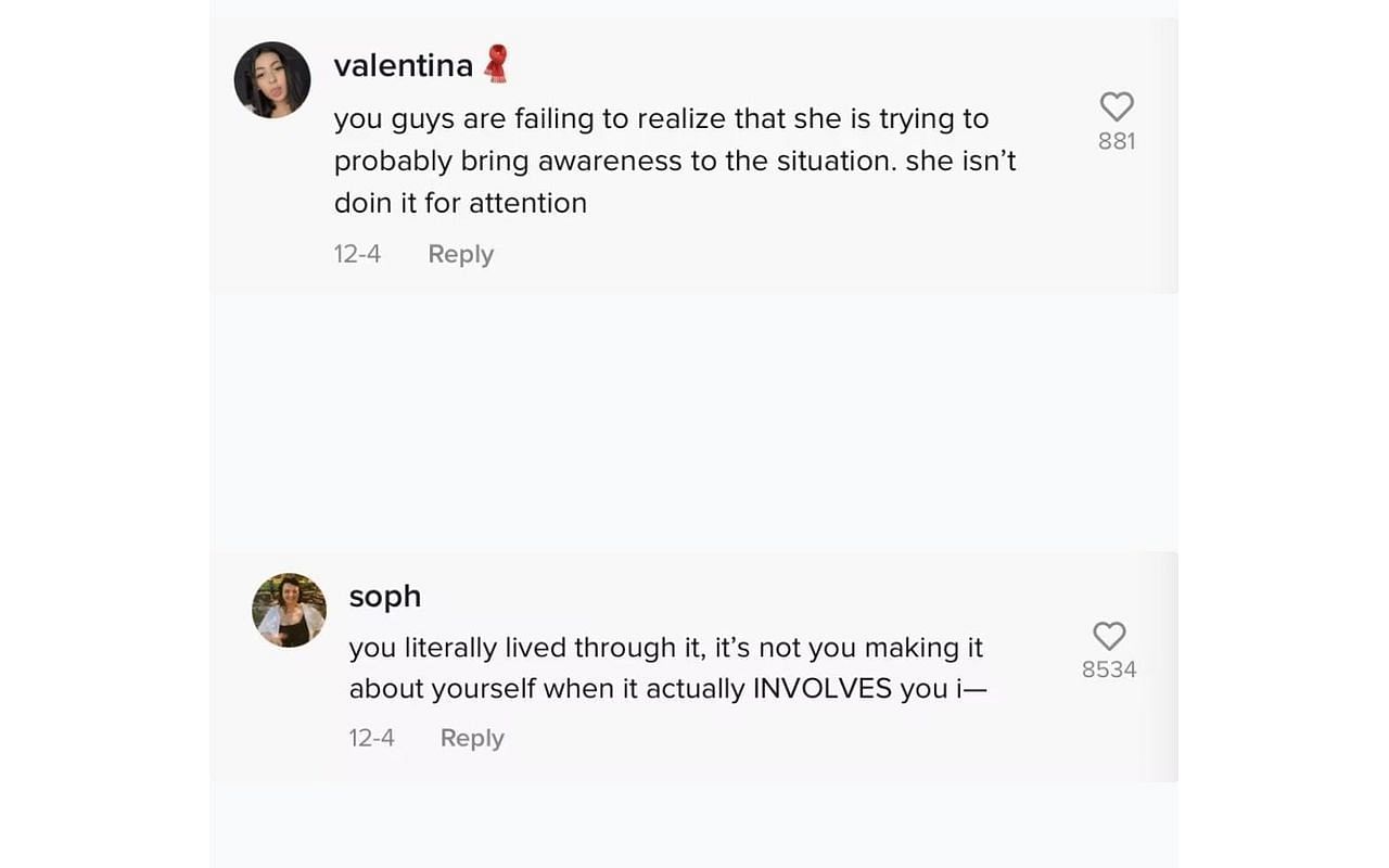 Comments on the explanation video 1/3 (Image via Tina...ha/Tiktok)